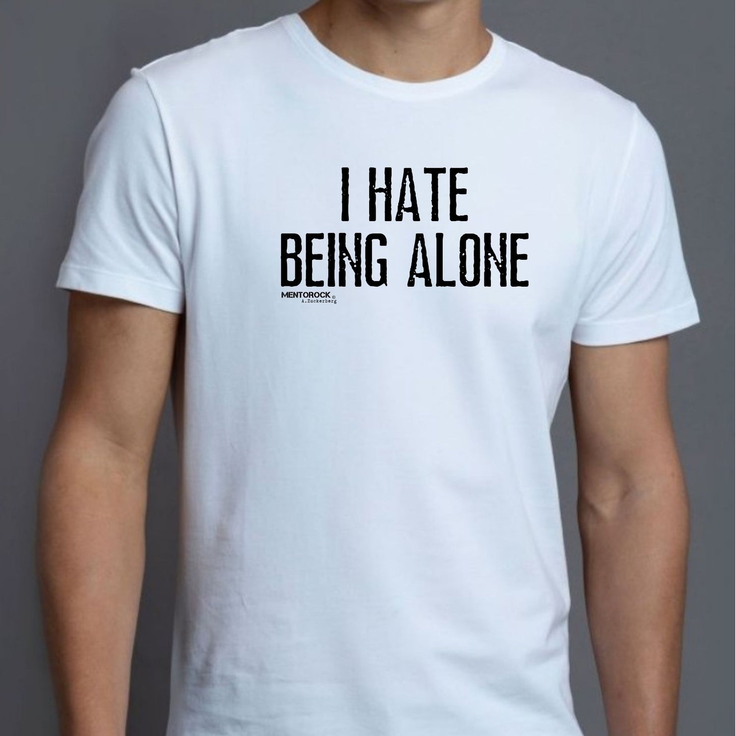 I hate being alone