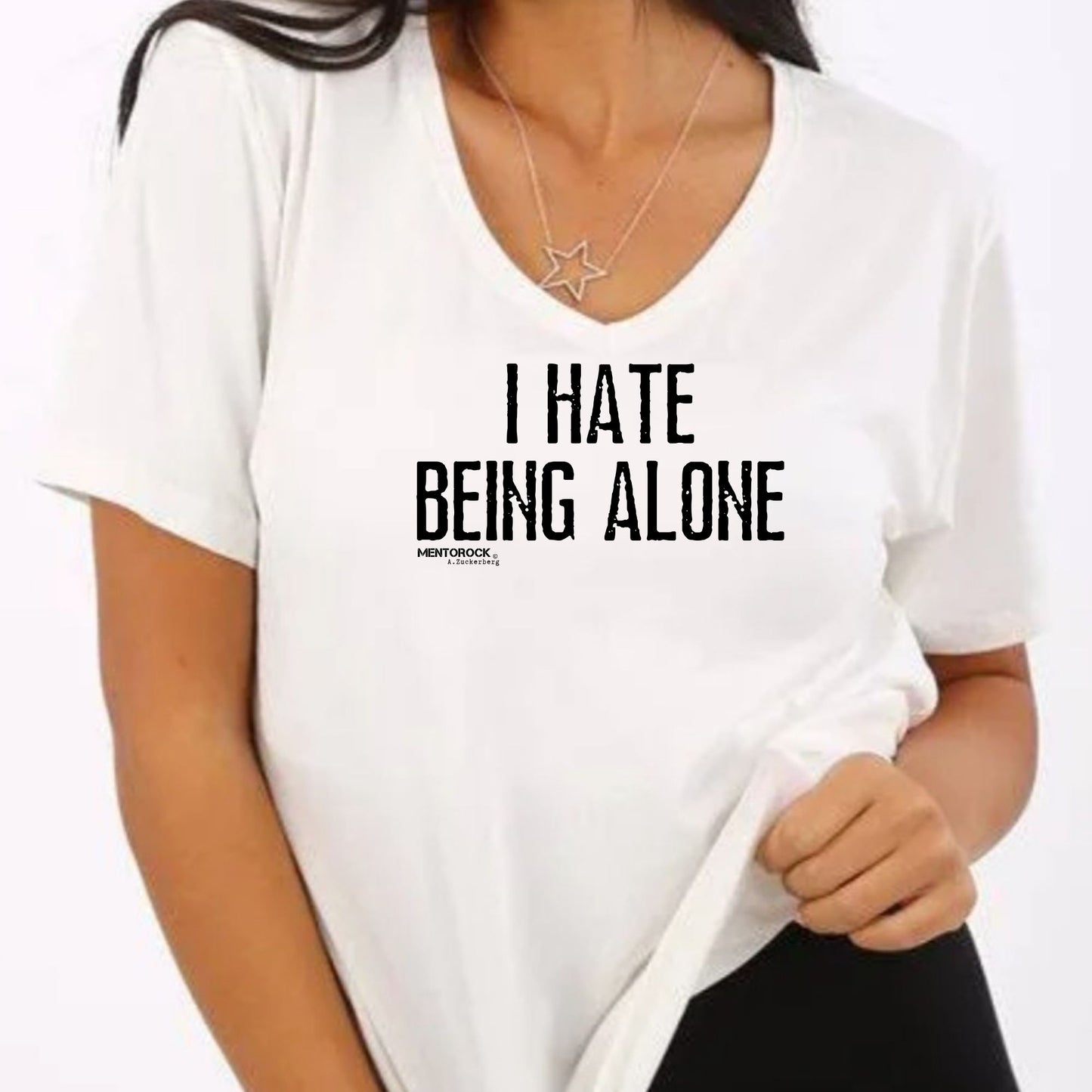 I hate being alone