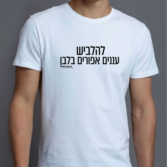 להלביש עננים אפורים בלבן